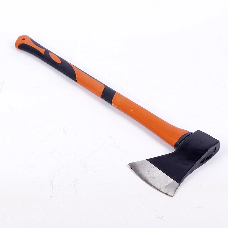 High quality/High cost performance  Household Camping Double Fiberglass Handle Survival Camp Wood Splitting Axe