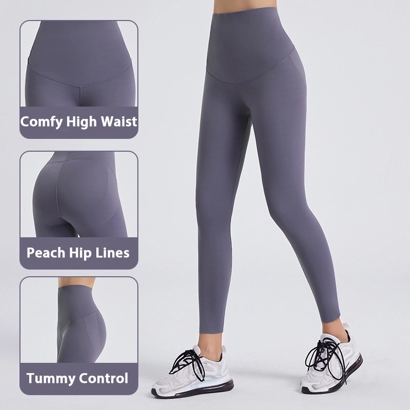 Premium Butt Lifting Yoga Pants/Gym Workout Leggings/ Running Tights Export to USA, Japan, Canada, UK, Germany, Korea, Australia Nylon Athletic Sports Troursers