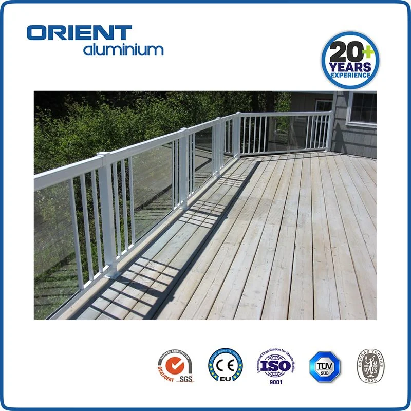 Aluminium Balustrade/Handrail Design for Balcony/Deck