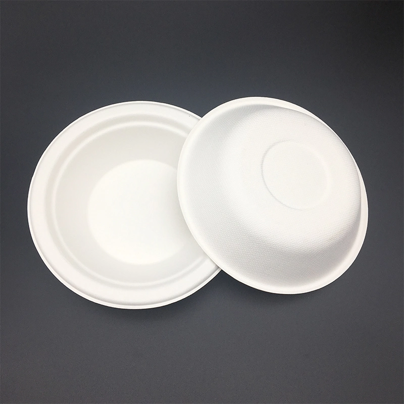 Sugarcane Bowl Frozen Microwave Biodegradable Degradable Bagasse Pulp Paper Bowls Sugarcane Tableware