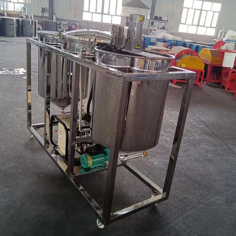 Professional Design Full Production Line Crude Red Palm Oil Refining Machine