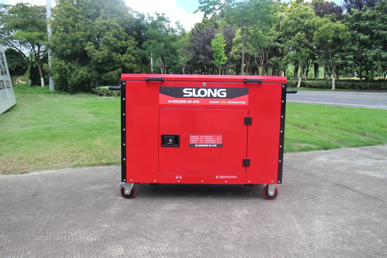 Slong 15kw 17kw Pure Silent LPG Generator Set Erdgas Generator