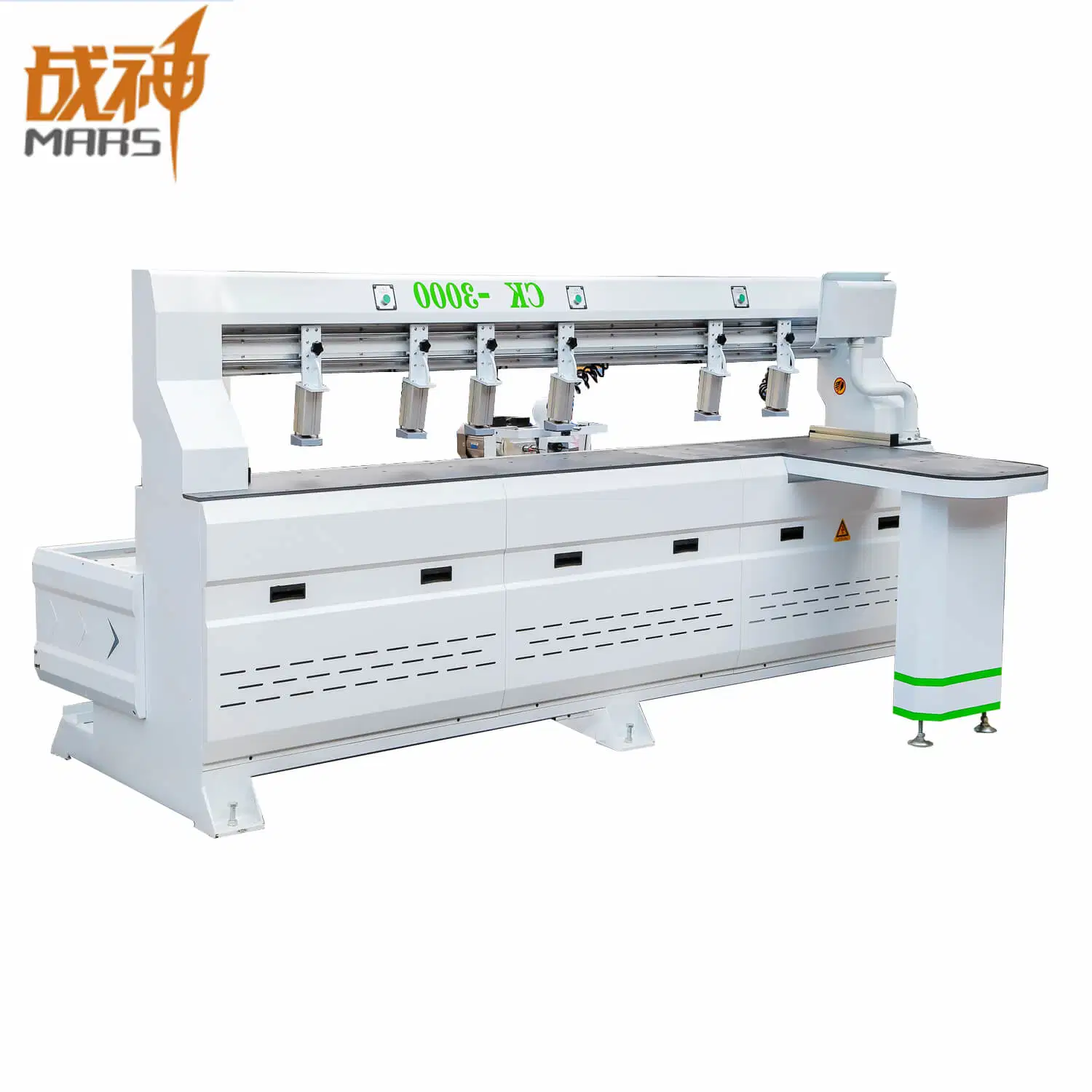 Mars E6 Double Head Laser Wood Boring Machine Panel Board Wireless Side Drilling Machine