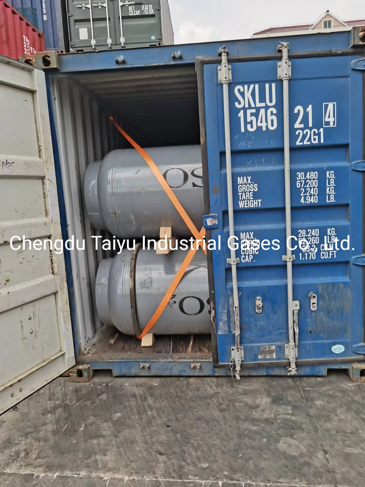 Hot-Sale 800L Cylinder Industrial Grade 99.9% Sulfur Dioxide So2 Gas for Glass Production Use