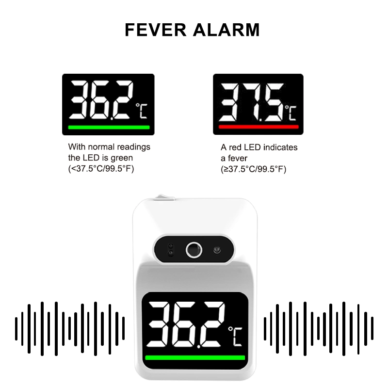 Wholesale/Supplier China Termometro Digital Thermometer Forehead Infrared Thermometer Wall Mount Thermometertemperature Measuring Gun Medical Instrumen Equipment