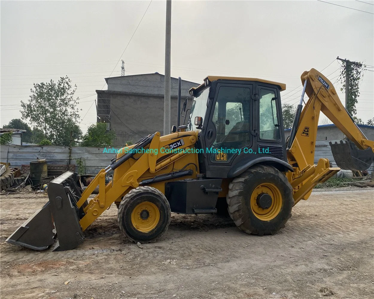 Gran condición JCB 3CX Retropala cargadora secundaria 3CX