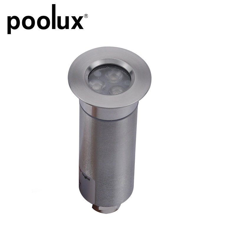 2022 Poolux IP68 Stainless Steel 12V DC Voltage Single Color/RGB Submersible LED Underwater Dock Light for Pool