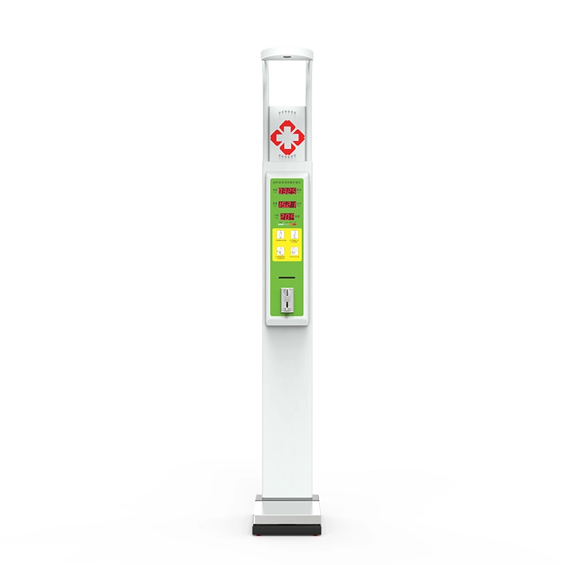 Coin Operating Height and Weight Scale Machine BMI Vending Weighing