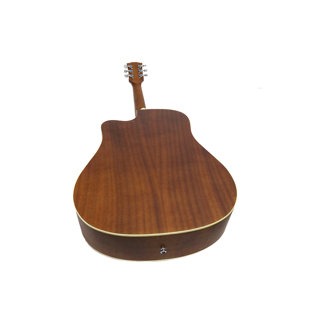 Wholesale 41 Inch All Sapele Acoutsic Guitar with Cutaway