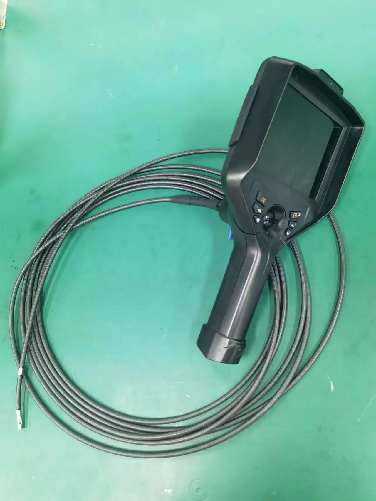 3.8mm Dual Lens Borescope Inspection Camera with 5.1 Inch Display, 1.5m Probe Cable for Welding Casting