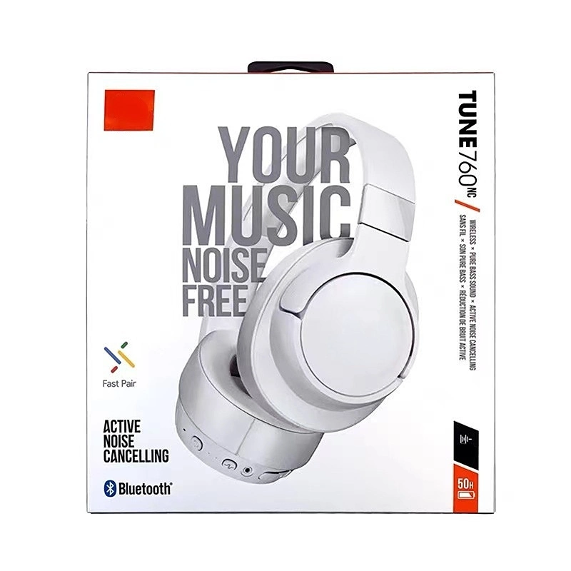 Customized Hot Selling Products 2023 Tune 760 Anc Noise Cancelling Bluetooth Wireless Headphones