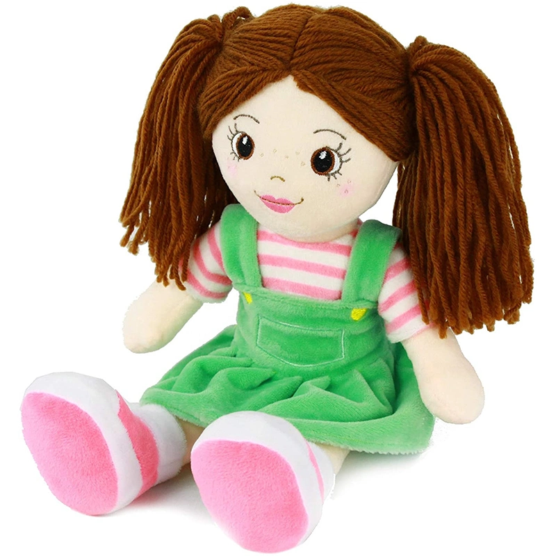 Wholesale/Supplier Top Quality 35cm Soft Stuffed Ragdoll Cute Baby Doll Plush Toys