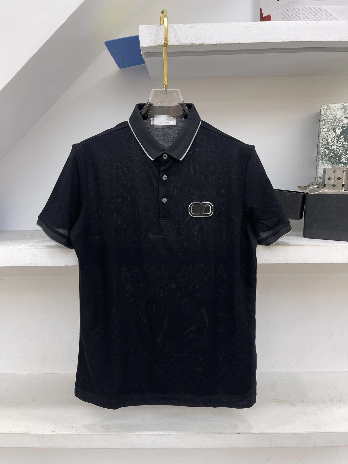 Última moda de alta calidad Grado Superior de Negocios Simple réplica Venta caliente Polo hombre