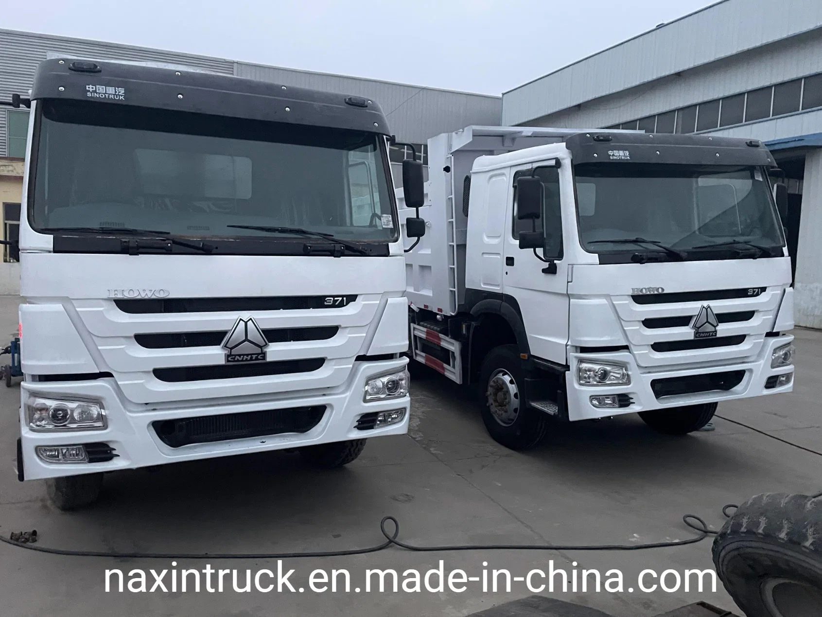 Sinotruk HOWO 30 طنًا 371 6X4 العلامة التجارية الجديدة والمستخدمة شاحنات تفريغ شاحنة القطارة