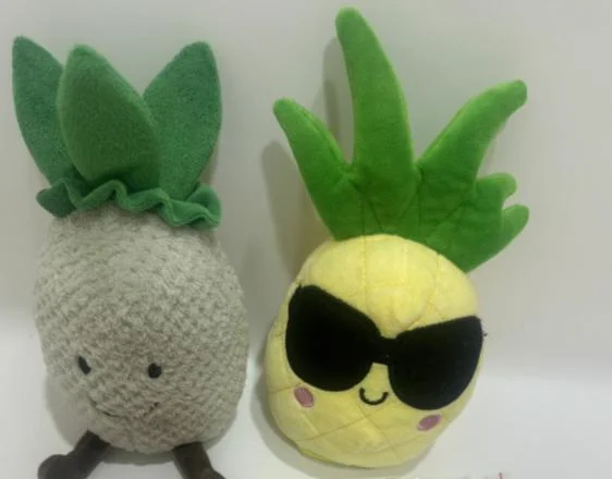 Hot Selling Fruits Yellow Plush Toys for Kids Gift Recording & Repeating Cute Pineapple