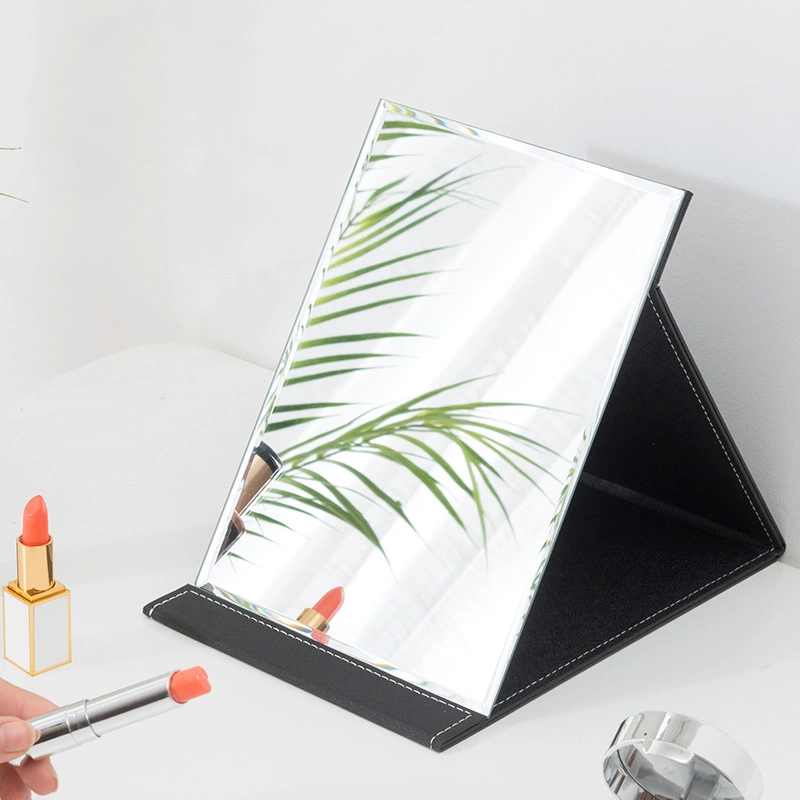 Multi Stand Angle Hand Free Folding Portable HD Makeup Mirror