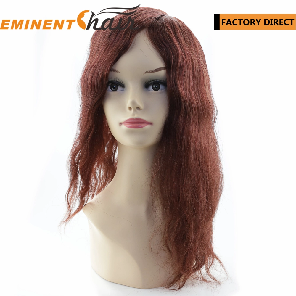 Custom Made Beautiful Fine Mono Hairpiece Women Hair Replacement