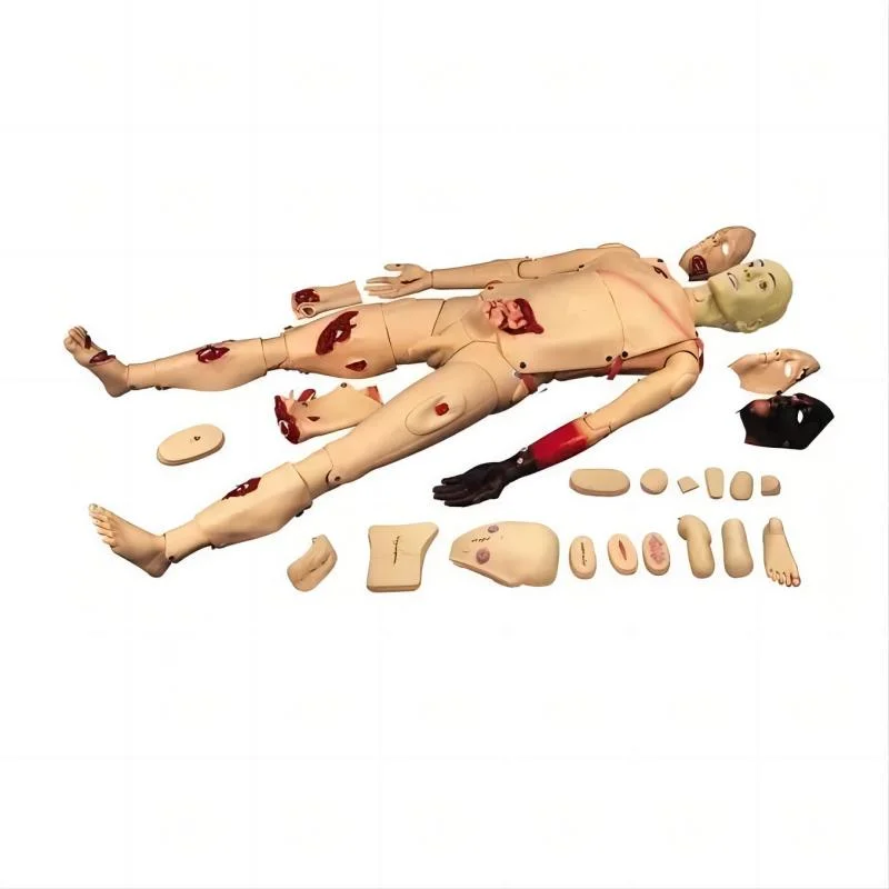 Medical Multifunctional Full-Body Doll CPR Dolls Trauma Simulator Old-Age Full-Fearured Nursing Simulation Manikin