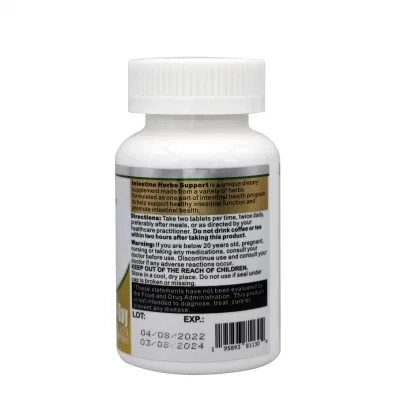 Effective and No Side Effect Chinese Traditional Medicine Formula for Intestine Function Health Support Food Supplement