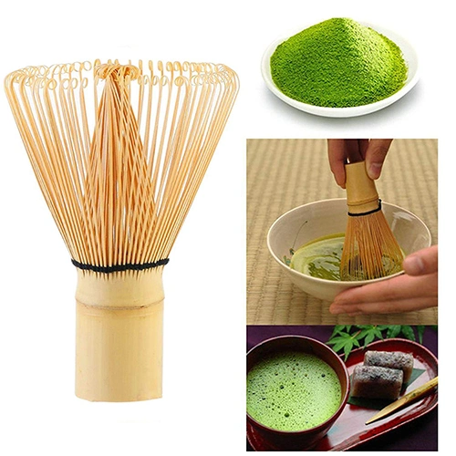 100 Prongs Japanese Handcraft Handmade Matcha Whisk Green Tea Powder Bamboo Whisk