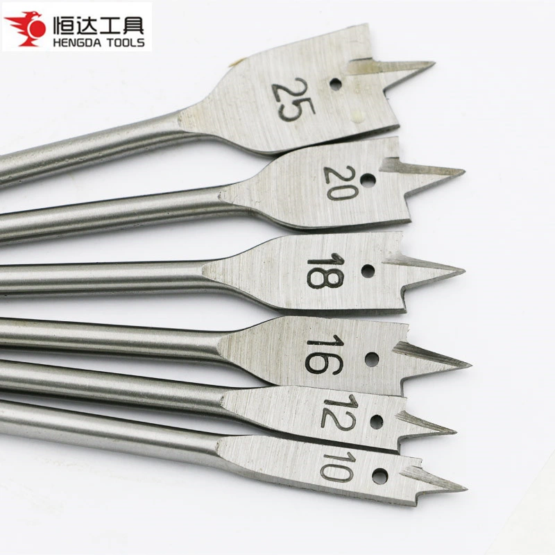 Wood Metal Drilling Spade Drill Bit Set