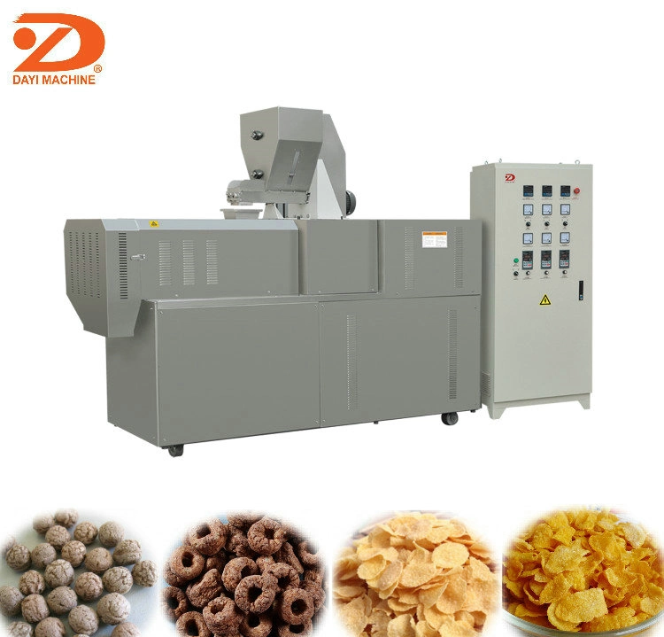 Industrial automática de cereales de desayuno copos de maíz que Maquinaria