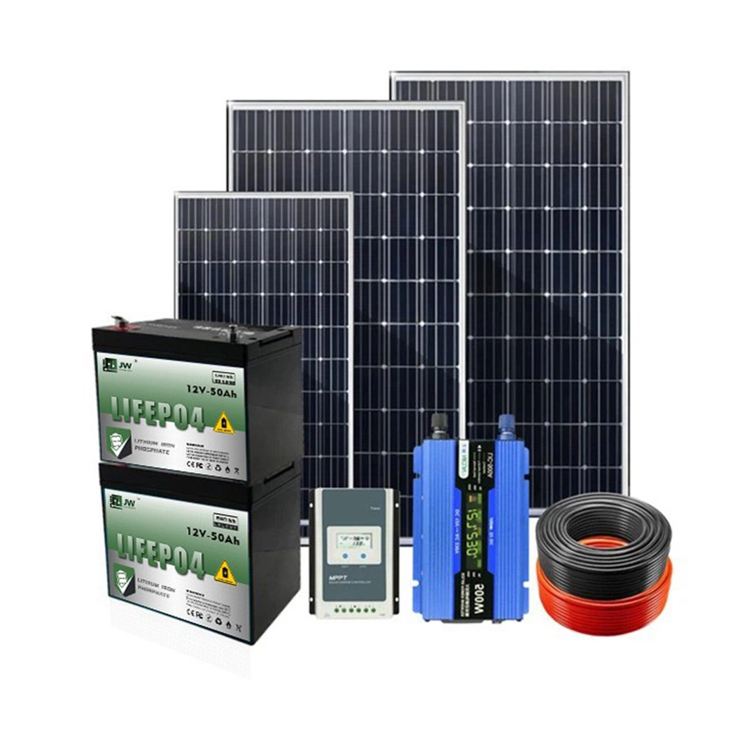 Solar System Household Power Source Energy Completely off-Grid Hybrid Energy System 20kw 30kw 220V 380V