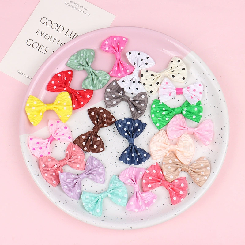 Decoration Polyester Ribbon Bows Wholesale/Supplier Women Apparel Custom Baby Hair Ribbon Bows