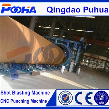 Roller Type Metal Tube Dust Cleaning Shot Blasting Machine