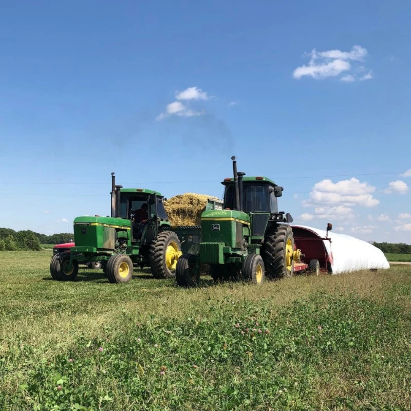 Silage Bags Offer an Easy, Safe and Economic Way for Temporary Storage of Maize, Grass