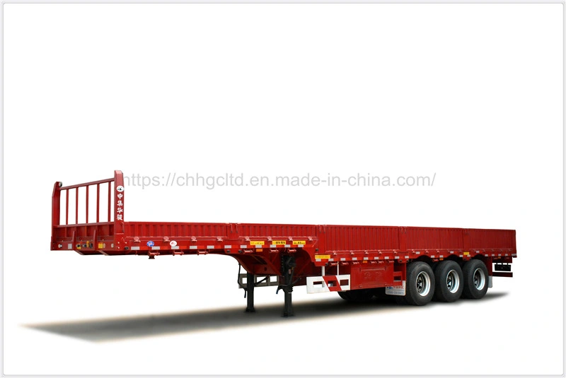 ISO CCC Approved 3 Axles 28t Fence Cargo Trailer