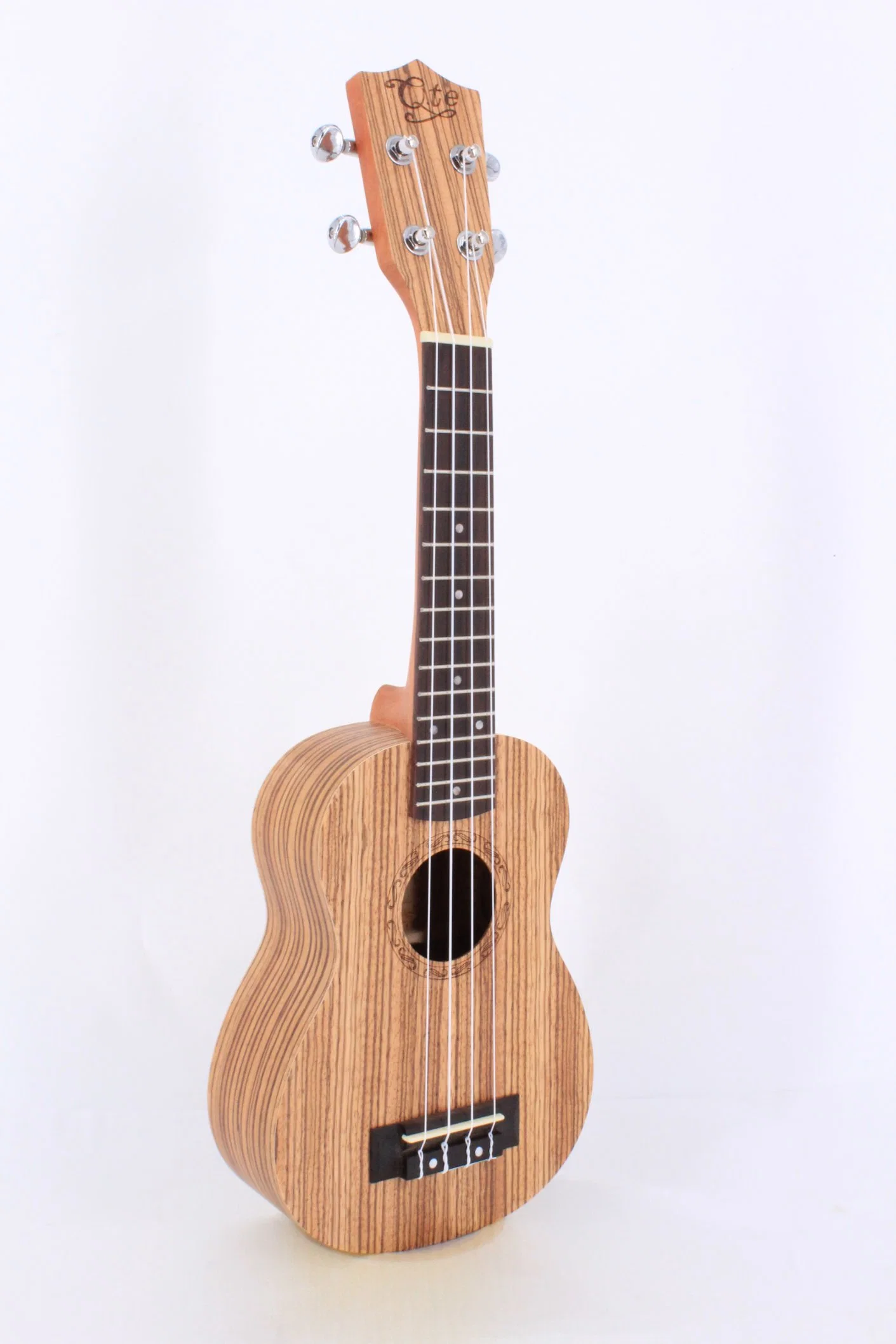 China Grape Brand Wholesale Cheap Price Custom 21 Inch Soprano Sapele Mahogany Wooden Ukelele Ukulele