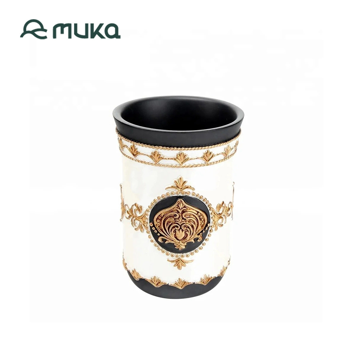 Middle East Arabic Style Resin Bathroom Accessories Glass Set Toothbrush Holder Bathroom Products Fitting Accessories