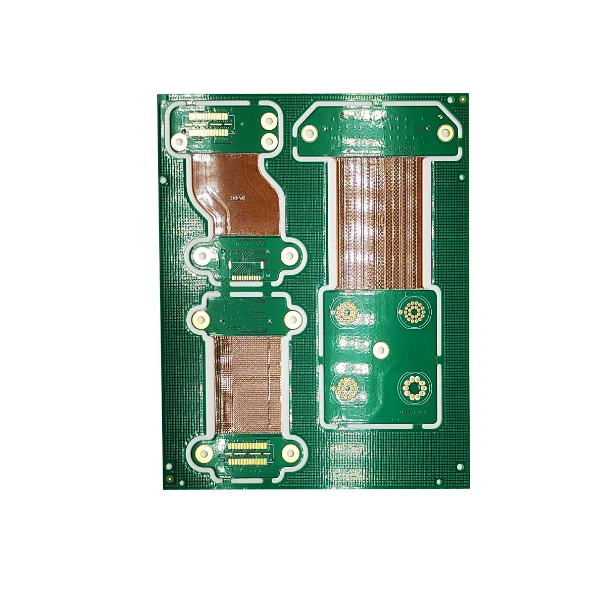 PCB Flexible Prototype Rigid Flexible PCB Assembly PCBA Rigid Flex Multilayer PCB Board Printed Circuit Board