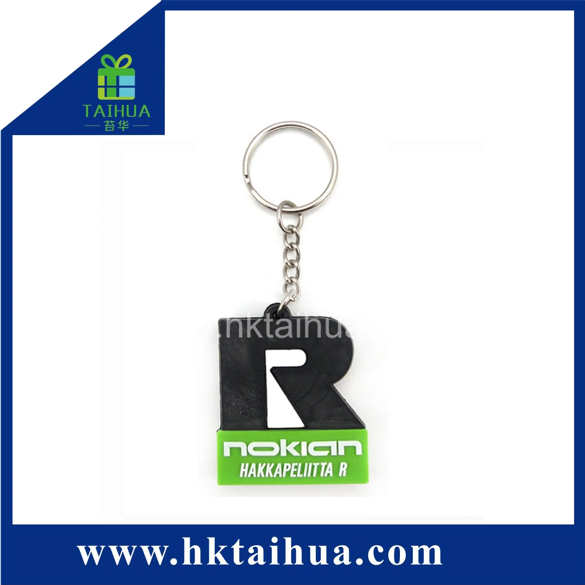 High quality/High cost performance Customized Metal/PVC/Feather Keychain for Sport Federation