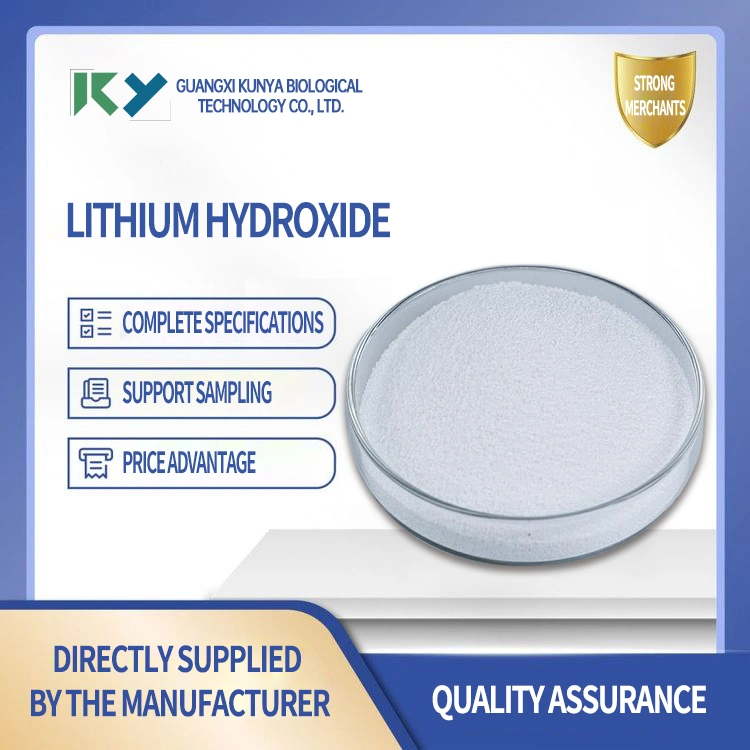 Single-Water Lithium Hydroxide 1310-66-3 Catalyst Analysis Reagent Content Is High to Support Different Packaging