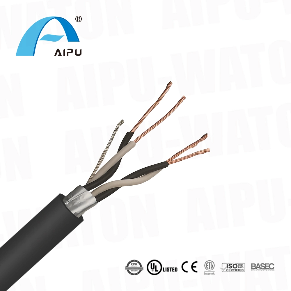 Flexible Stranded Plain Annealed Copper Wire Control and Instrumentation Cable PVC Icat BS5308 Part2 Type1