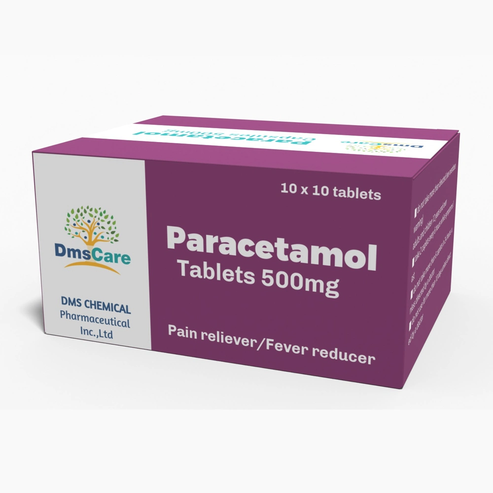 أقراص الباراسيتامول / أكيتامينوفين 500 ملغ Pain الأدوية المسلية المصنعة للمعدات الأصلية Service Paracetamol