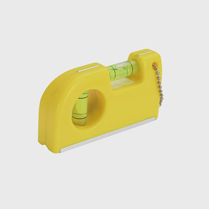 أدوات القياس أدوات البناء الصفراء الصغيرة المستوى الروح المحمولة مع 2 فقاعات