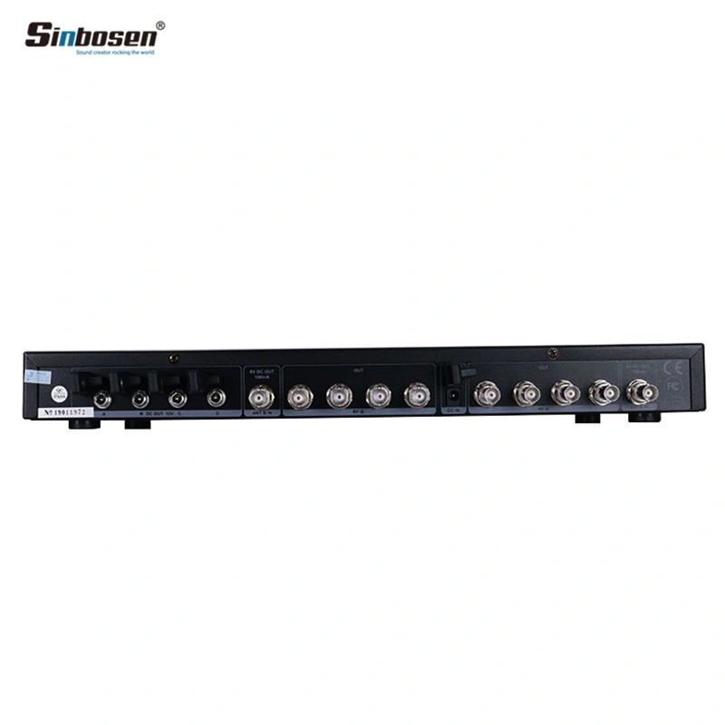 Sinbosen Hg-890 Amplificador de antena profesional Sistema de micrófono inalámbrico para la etapa