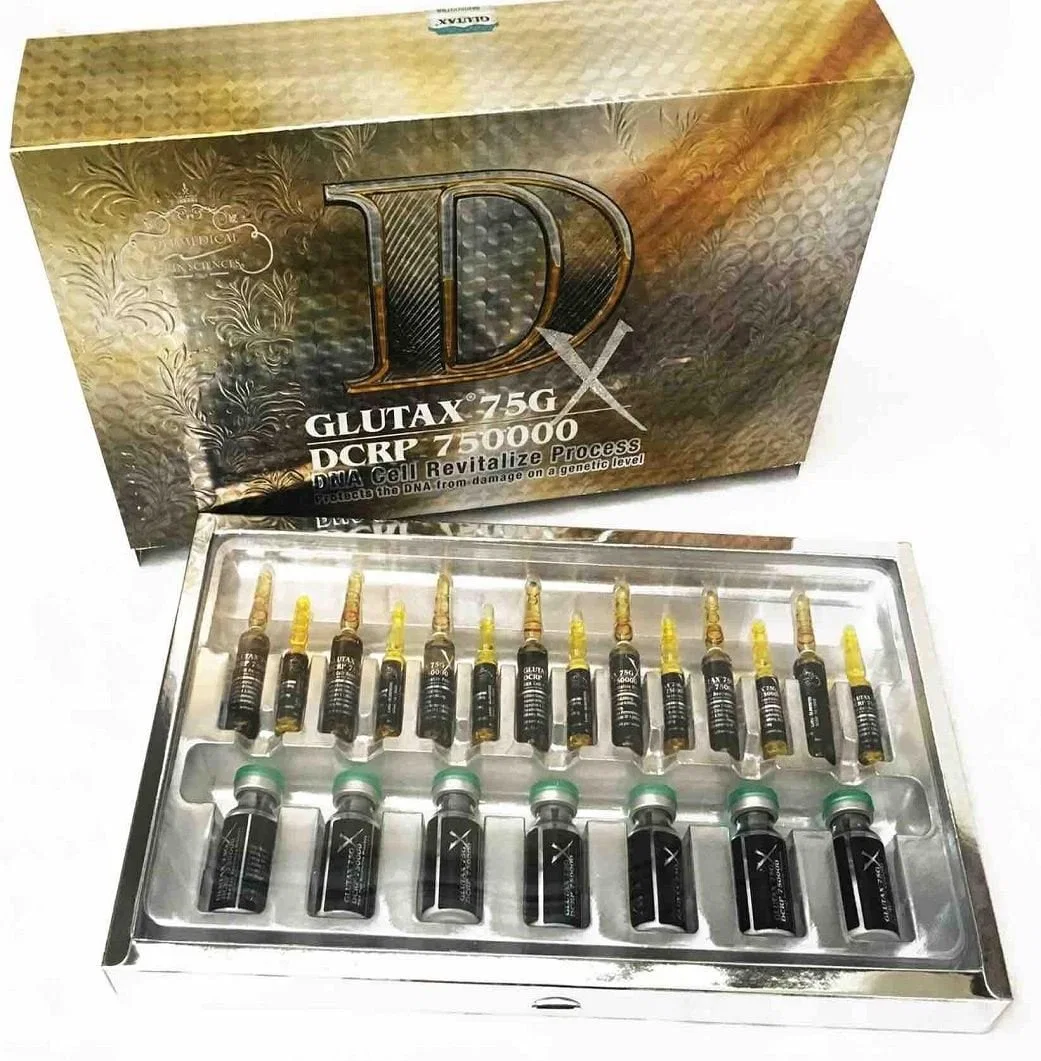 Glutathion Glutax75gx blanchiment de la peau injection, vente en gros Glutathione injection meilleures ventes de la saison