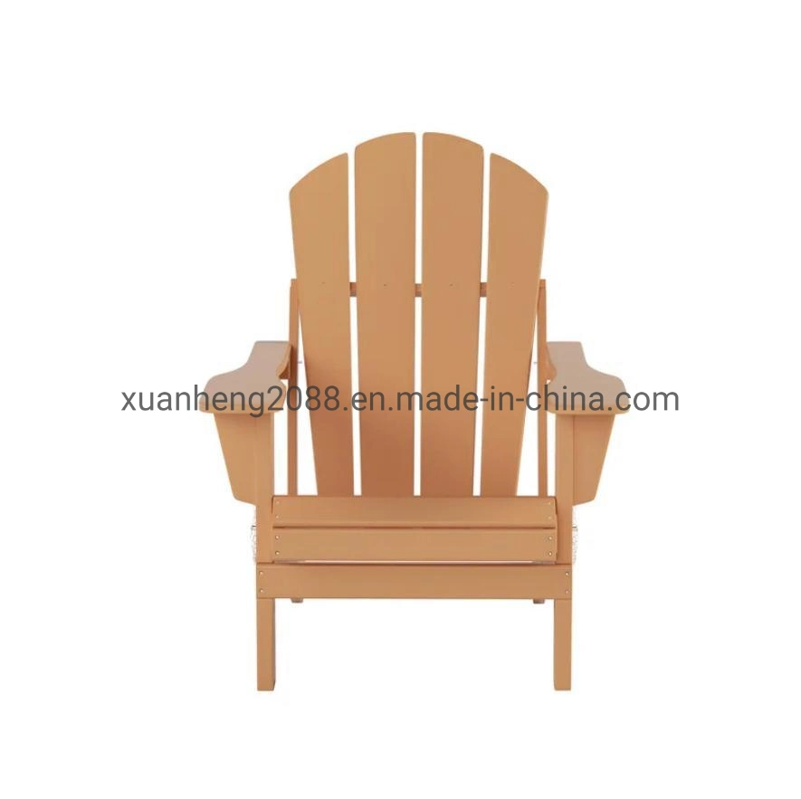 Plástico HDPE Classic dobrável preço bom Pátio cadeira Adirondack para Exterior