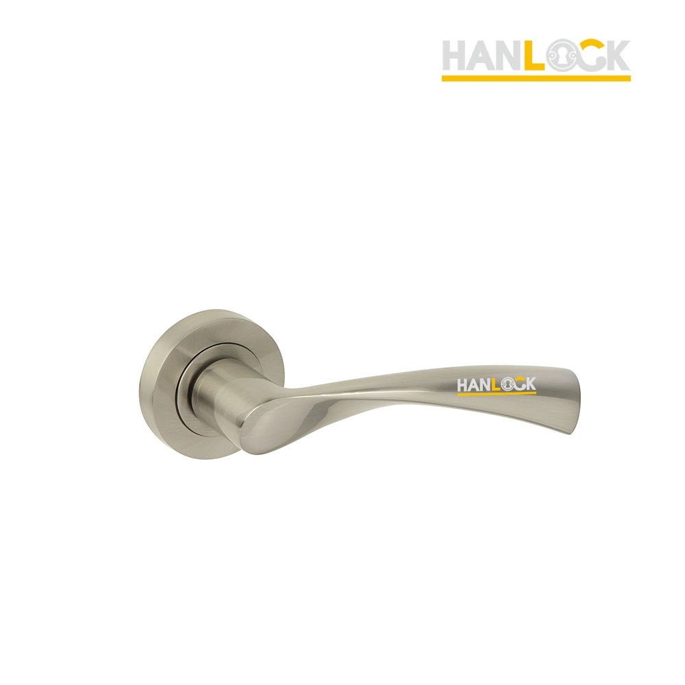 Security Decorative Kitchen Bathroom Accessories Exterior Front Round Aluminum Alloy Door Handles