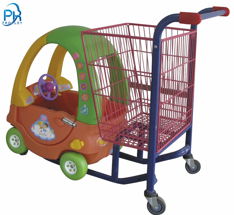 Chariot poussette pour enfants avec petites voitures