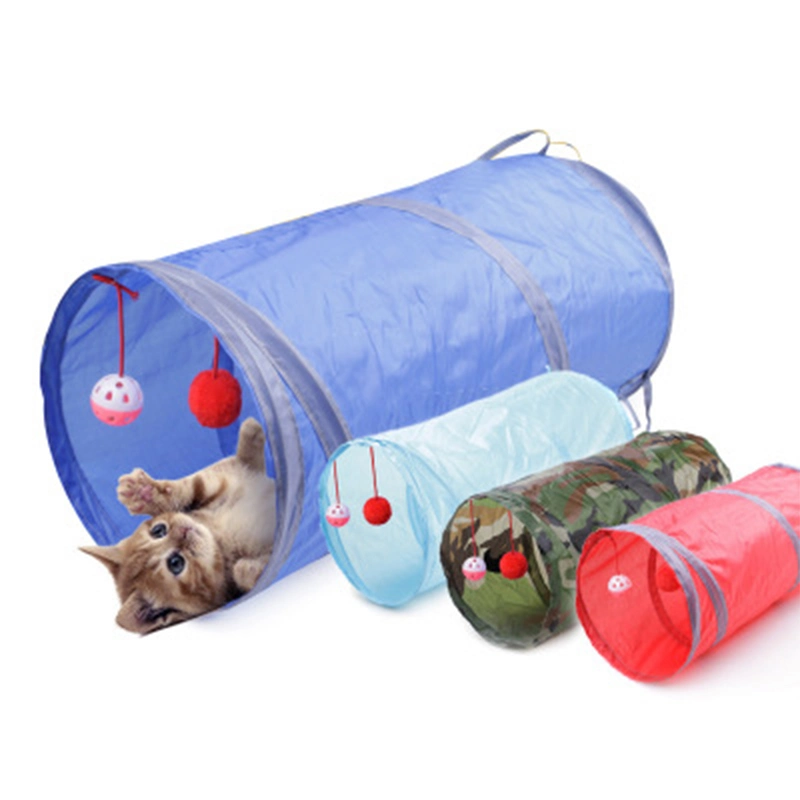 Pet Accessories Foldable Smart Cute Design Pet Cat Tunnel Collapsible Cat Tunnel Toys