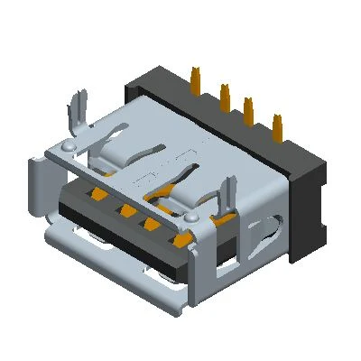 Fpic SMT USB Af Type Connector Mini USB2.03.03.1 Customizable USB Female Connector