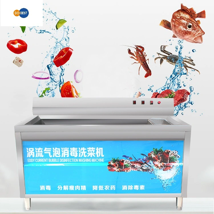 Hot Sales Mini Type Vegetable and Fruit Washing Machine Wash Vegetables Machine Manufacturer/Ozone Bubble Washer