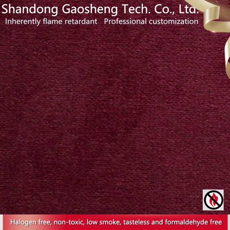 Good Price Flame Retardant Polyester Velvet Fabric for Curtains and Upholstery and Sofa