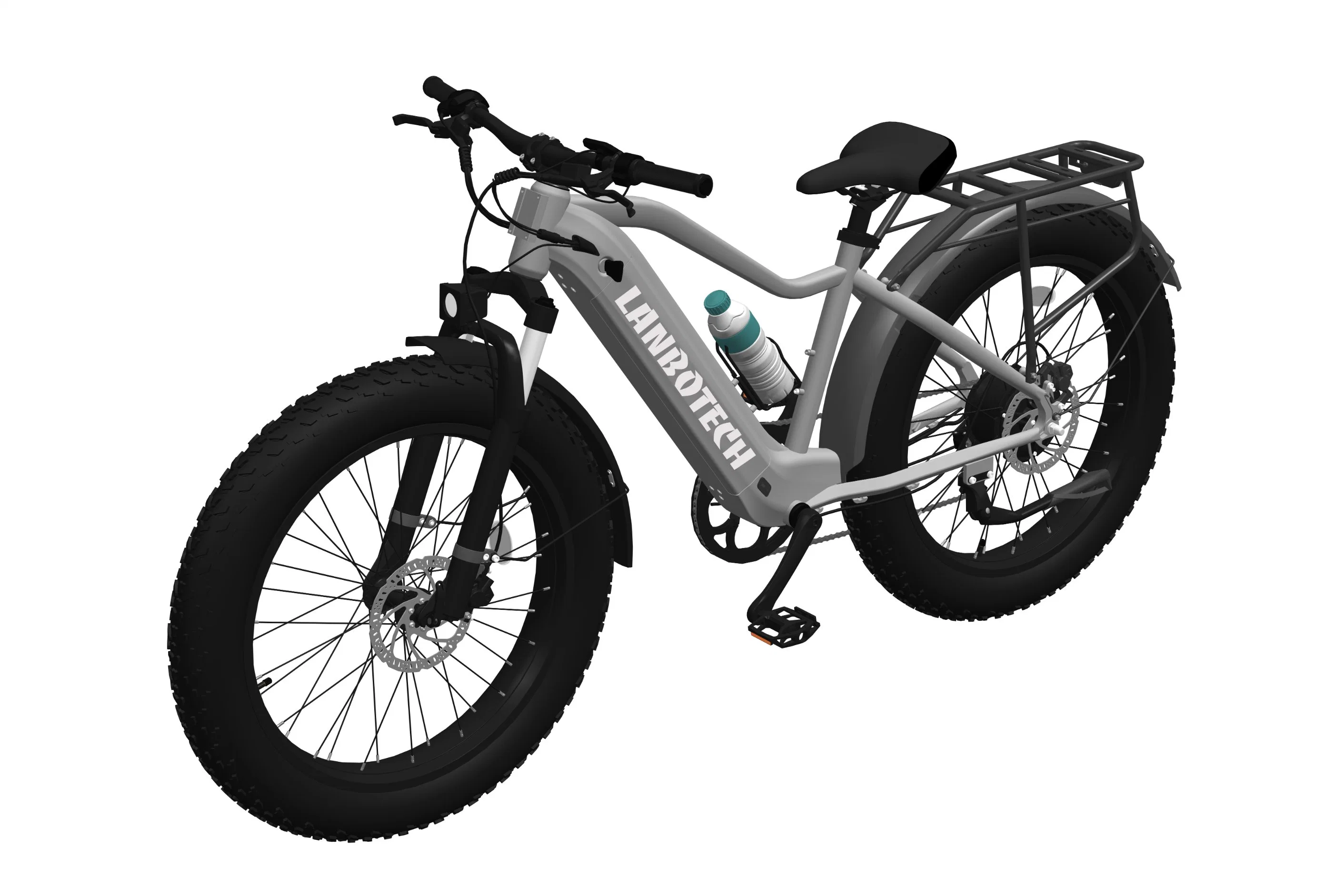 Hergestellt in China Fat Tire Elektro-Fahrrad Batterie abnehmbar