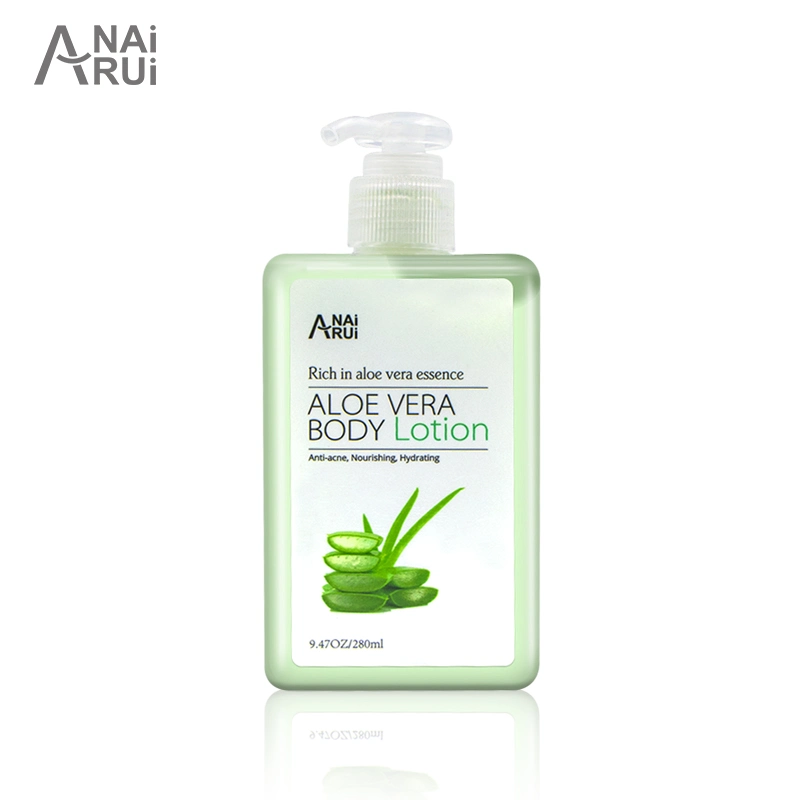 Private Label Aloe Vera Soothing Repair Brightening Body Cream Lotion